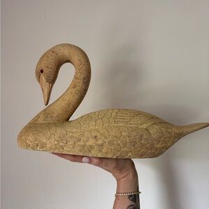 Vintage Decorative Swan Decoy